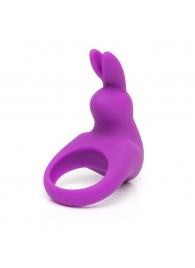 Фиолетовое эрекционное виброкольцо Happy Rabbit Rechargeable Rabbit Cock Ring - Happy Rabbit - в Бийске купить с доставкой