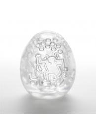 Мастурбатор-яйцо Keith Haring EGG DANCE - Tenga - в Бийске купить с доставкой