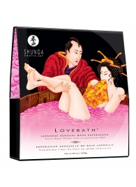 Соль для ванны Lovebath Dragon Fruit, превращающая воду в гель - 650 гр. - Shunga - купить с доставкой в Бийске