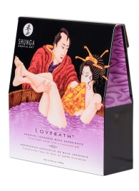 Соль для ванны Lovebath Sensual lotus, превращающая воду в гель - 650 гр. - Shunga - купить с доставкой в Бийске