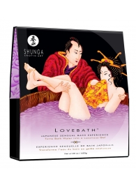 Соль для ванны Lovebath Sensual lotus, превращающая воду в гель - 650 гр. - Shunga - купить с доставкой в Бийске