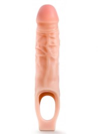 Телесная насадка на пенис 9 Inch Cock Sheath Extender - 22,2 см. - Blush Novelties - в Бийске купить с доставкой