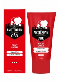 Крем-пролонгатор CBD from Amsterdam Delay Cream - 50 мл. - Shots Media BV - купить с доставкой в Бийске