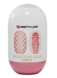 Розовый мастурбатор-яйцо Seductive Golf - Baile - в Бийске купить с доставкой