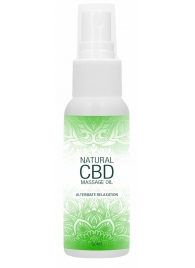 Массажное масло Natural CBD Massage Oil - 50 мл. - Shots Media BV - купить с доставкой в Бийске