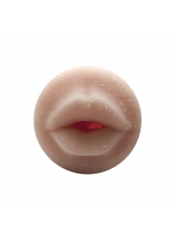 Телесный мастурбатор-ротик Oral Mini Masturbator - Adrien Lastic - в Бийске купить с доставкой