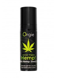 Возбуждающий интимный гель для пар ORGIE Hemp Intense Orgasm - 15 мл. - ORGIE - купить с доставкой в Бийске