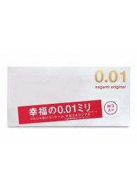 Ультратонкие презервативы Sagami Original 0.01 - 20 шт. - Sagami - купить с доставкой в Бийске