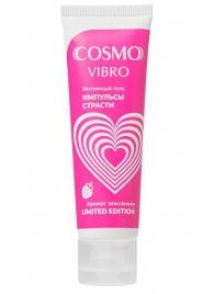 Возбуждающий гель на водно-силиконовой основе Cosmo Vibro с ароматом земляники - 50 гр. - Биоритм - купить с доставкой в Бийске