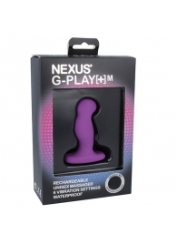 Фиолетовая вибровтулка Nexus G-Play+ M - Nexus Range - в Бийске купить с доставкой
