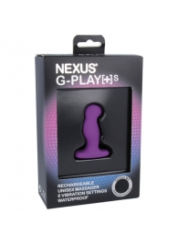 Фиолетовая вибровтулка Nexus G-Play+ S - Nexus Range - в Бийске купить с доставкой