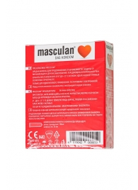 Презервативы Masculan Sensitive plus - 3 шт. - Masculan - купить с доставкой в Бийске