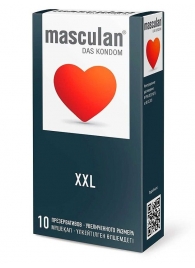 Презервативы увеличенного размера Masculan XXL - 10 шт. - Masculan - купить с доставкой в Бийске