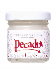 Массажная свеча Tobacco Vanilla - 35 мл. - Pecado - купить с доставкой в Бийске