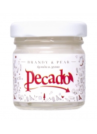 Массажная свеча Brandy   Pear - 35 мл. - Pecado - купить с доставкой в Бийске