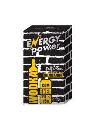 Стимулирующий гель для двоих Energy Power с эффектом вибрации - 15 гр. - HotFlowers - купить с доставкой в Бийске