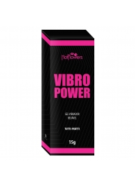 Жидкий вибратор Vibro Power со вкусом тутти-фрутти - 15 гр. - HotFlowers - купить с доставкой в Бийске