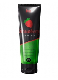 Смазка на водной основе с ароматом клубники Strawberry Lubricant - 100 мл. - INTT - купить с доставкой в Бийске