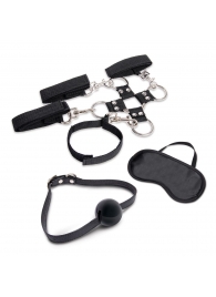 Набор для фиксации из 7 предметов Hogtie   Ball Gag Kit - Lux Fetish - купить с доставкой в Бийске