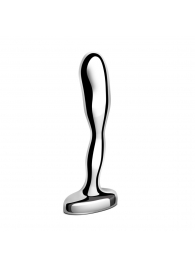 Стальной стимулятор простаты Stainless Steel Prostate Plug - 11,5 см. - b-Vibe - в Бийске купить с доставкой