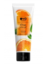 Лубрикант на водной основе OYO Aroma Gel Orange с ароматом апельсина - 75 мл. - OYO - купить с доставкой в Бийске