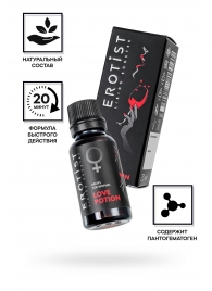 Возбуждающие капли для женщин Erotist Love Potion - 20 мл. - Erotist Libido Booster - купить с доставкой в Бийске