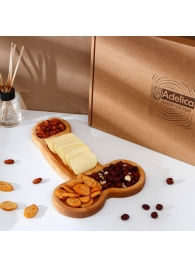 Деревянное блюдо для подачи в форме члена (32,5 х 20 х 1,7 см) - Сима-Ленд - купить с доставкой в Бийске