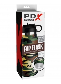 Мастурбатор в камуфляжной колбе Fap Flask - Pipedream - в Бийске купить с доставкой