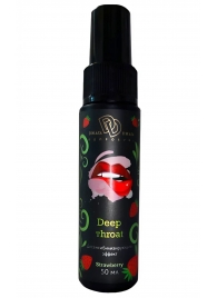 Спрей для горла Deep Throat с десенсибилизирующим эффектом и вкусом клубники - 50 мл. - БиоМед - купить с доставкой в Бийске