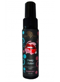 Спрей для горла Deep Throat с десенсибилизирующим эффектом и вкусом бабл-гам - 50 мл. - БиоМед - купить с доставкой в Бийске