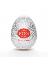 Мастурбатор-яйцо Keith Haring EGG PARTY - Tenga - в Бийске купить с доставкой