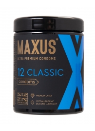 Классические презервативы MAXUS Classic - 12 шт. - Maxus - купить с доставкой в Бийске