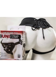 Универсальные трусики Harness UNI strap с корсетом - LOVETOY (А-Полимер) - купить с доставкой в Бийске