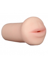 Нежный мастурбатор-ротик REALSTUFF 5INCH MASTURBATOR BJ - Dream Toys - в Бийске купить с доставкой