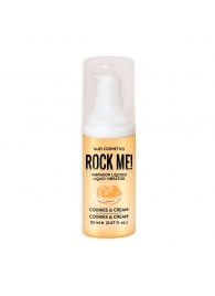 Жидкий вибратор Nuei Rock Me! с ароматом печенья и сливок - 20 мл. - Nuei cosmetics - купить с доставкой в Бийске