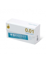 Увлажнённые презервативы Sagami Original 0.01 Extra Lub - 12 шт. - Sagami - купить с доставкой в Бийске