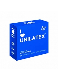 Классические презервативы Unilatex Natural Plain - 3 шт. - Unilatex - купить с доставкой в Бийске