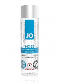 Возбуждающий лубрикант на водной основе JO Personal Lubricant H2O Warming - 120 мл. - System JO - купить с доставкой в Бийске