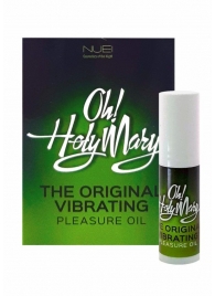 Масло унисекс с эффектом вибрации Oh! Holy Mary - 6 мл. - Nuei cosmetics - купить с доставкой в Бийске