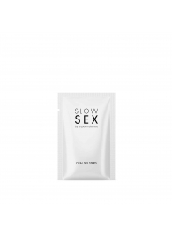 Полоски для орального секса Slow Sex Oral Sex Strips - 7 шт. - Bijoux Indiscrets - купить с доставкой в Бийске