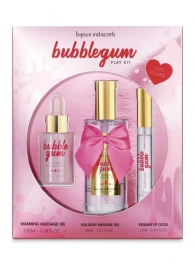 Набор средств для массажа и ласк Bubblegum Play Kit - Bijoux Indiscrets - купить с доставкой в Бийске