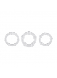 Набор из 3 эрекционных колец Erection Rings Set - Selopa - в Бийске купить с доставкой
