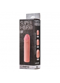 Фаллоудлинитель SUPER HERO Tempter - 16 см. - Lola Games - в Бийске купить с доставкой