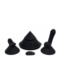 Конусный вибромассажер Cowgirl Cone с 2 насадками - CowGirl - купить с доставкой в Бийске