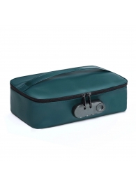 Зеленая сумочка для хранения игрушек Discreet Box - Dorcel - купить с доставкой в Бийске