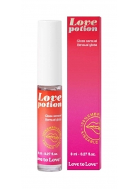 Возбуждающий блеск для губ Love Potion - 8 мл. - Love to Love - купить с доставкой в Бийске