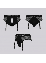Трусики для фиксации насадок Strap-on-me Harness Lingerie Diva XS - Strap-on-me - купить с доставкой в Бийске