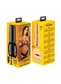 Мастурбатор-ротик Kiiroo Feel Victoria Mouth - Kiiroo - в Бийске купить с доставкой