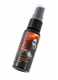 Гель с эффектом вибрации Volcano Of Passion со вкусом винограда - 25 мл. - Erotist Lubricants - купить с доставкой в Бийске
