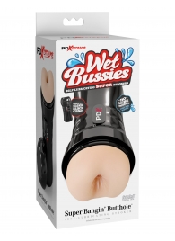 Мастурбатор-анус в колбе Super Banging Butthole - Pipedream - в Бийске купить с доставкой